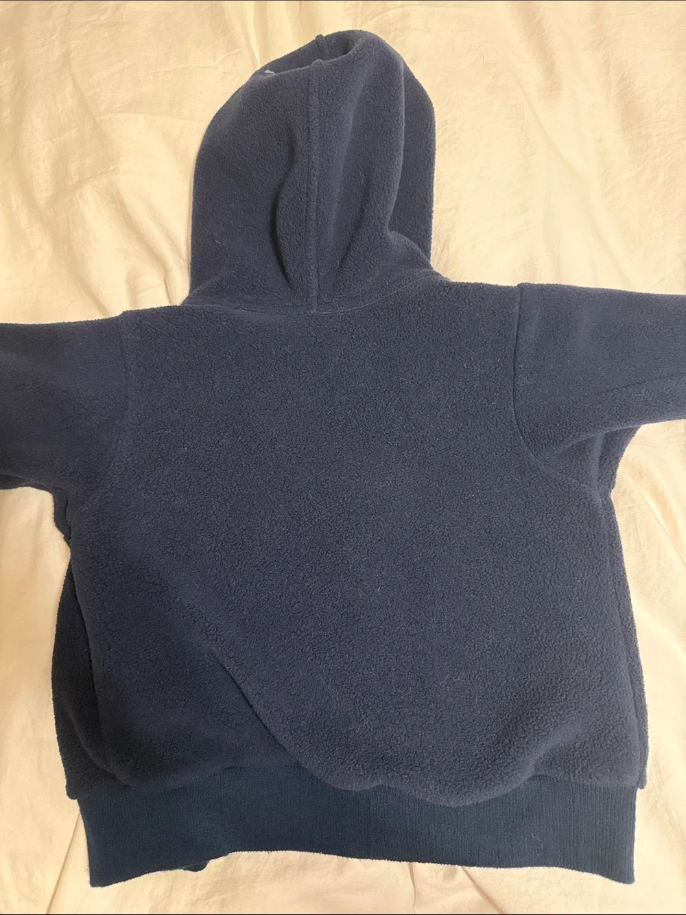 Patagonia Navy Zip-Up Fleece - 2T